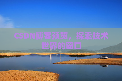CSDN博客预览，探索技术世界的窗口